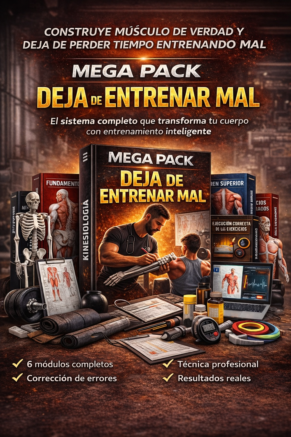 Mega pack Kinesiología de la Musculación